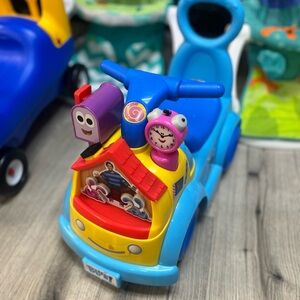 Blues Clues and you deluxe Ride On.